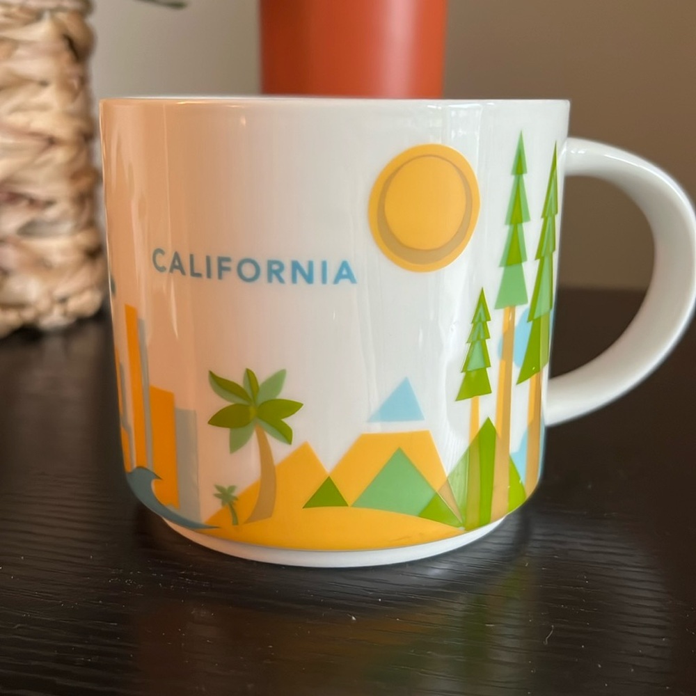 Starbucks California Mug- You Are Here Collection- City & Natural Landscape